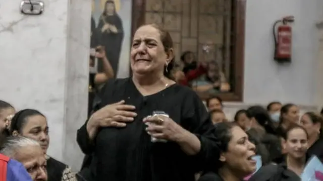 صورة من جنازة ضحايا الحادث