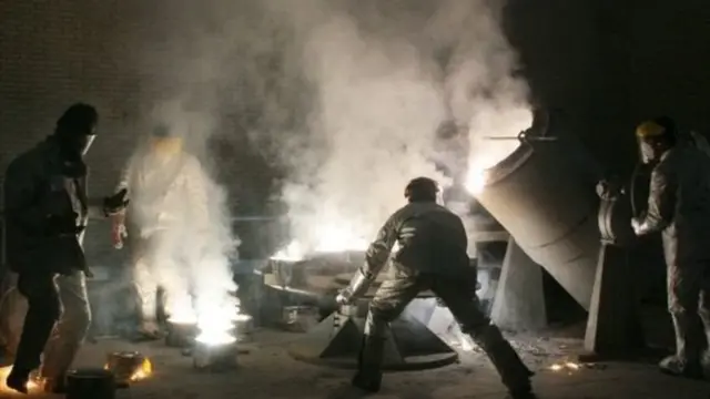 صورة أرشيفية لأنشطة تخصيب اليورانيوم في إيران