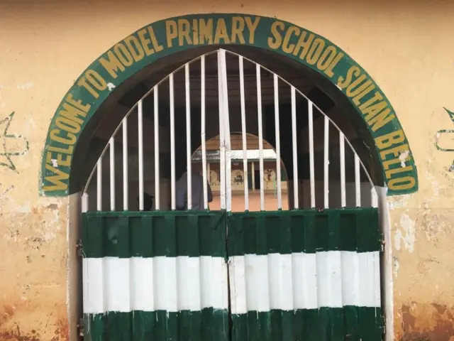 Foto of Public school wey dey closed on day 2 of di strike