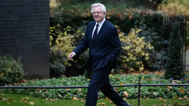 ブレグジット（英国のEU離脱）担当相のデイビッド・デイビス氏