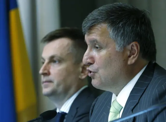 Арсен Аваков и Валентин Наливайченко