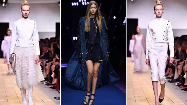 Зліва направо: Dior, Versace, Dior