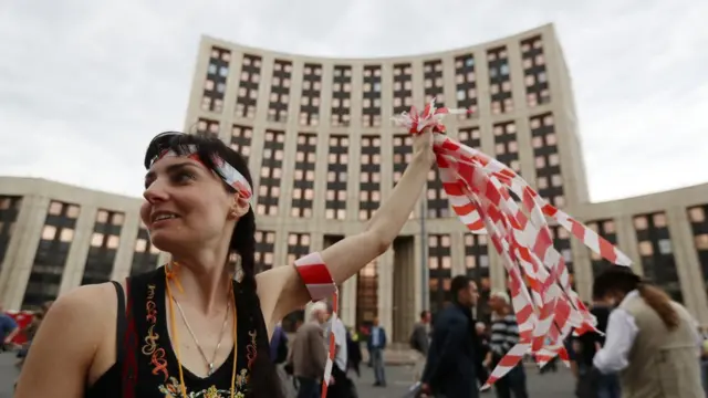 Митинг на проспекте Сахарова