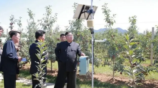 นายคิม จองอึน ผู้นำเกาหลีเหนือ