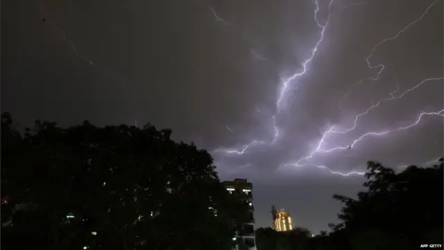 आसमानी बिजली