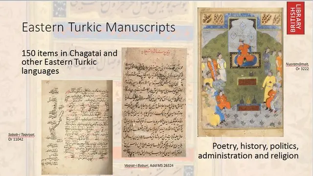 Британия Кутубхонасидаги қўлёзмалар