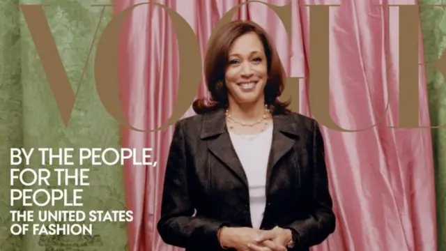 Moda dergisi Vogue'un ABD baskısının Şubat sayısının kapağındaki, ABD Başkan Yardımcısı seçilen Kamala Harris'in fotoğrafı tartışma yaratmıştı.