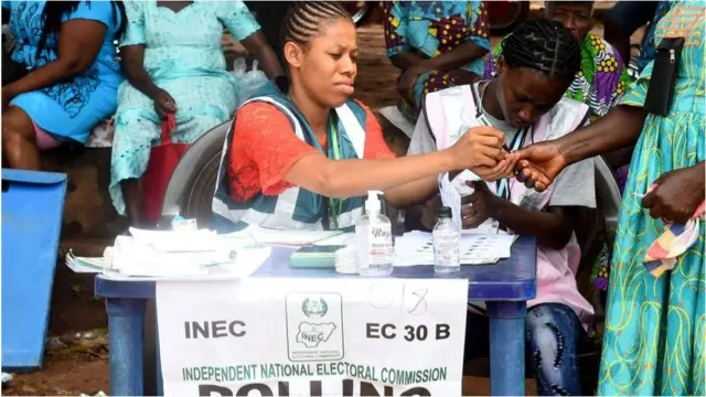 Pesin dey vote for election