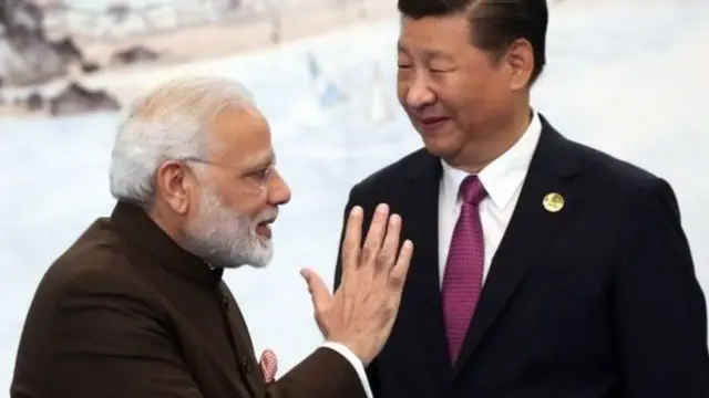 மோதி மற்றும் சீன அதிபர்