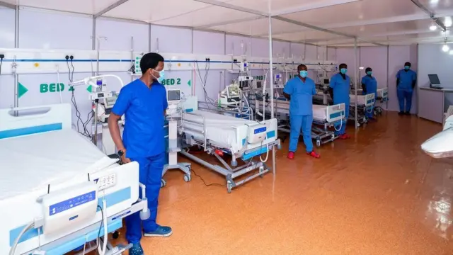 inu ileewosan itọju alaarun coronavirus kan