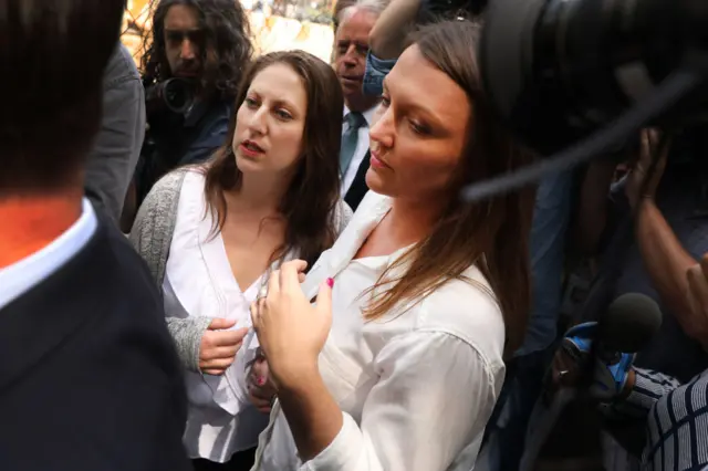 اثنتان من ضحايا ابستين