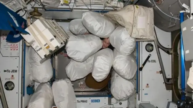 ขยะในสถานีอวกาศ