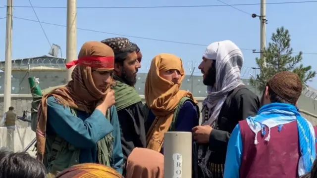 काबुलमा तालिबान लडाकु