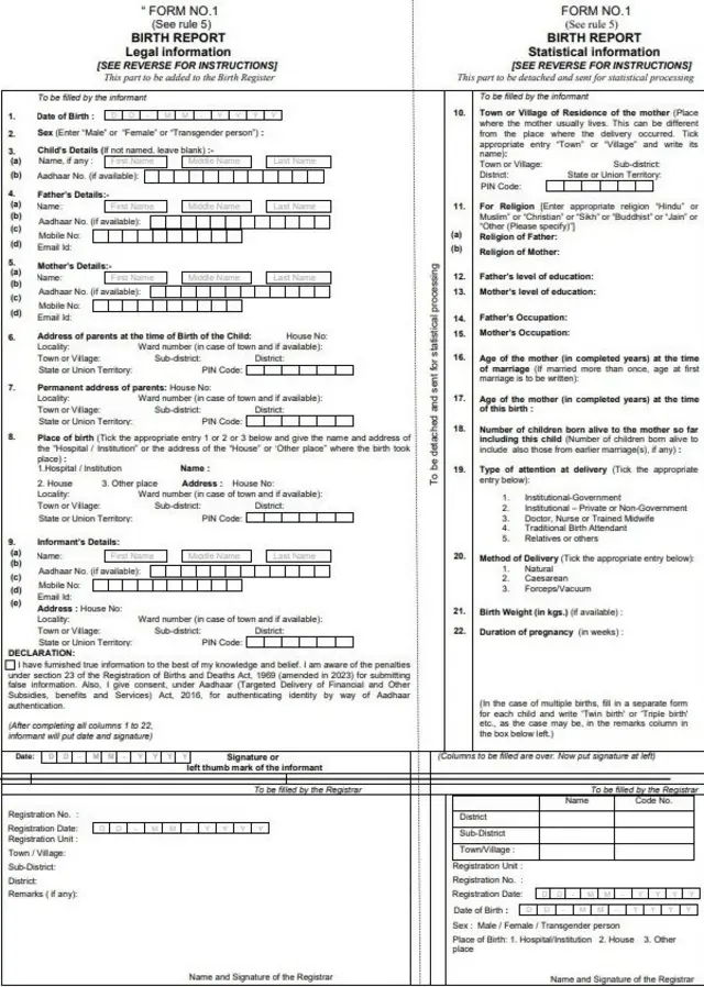 नागरिकता फ़ॉर्म