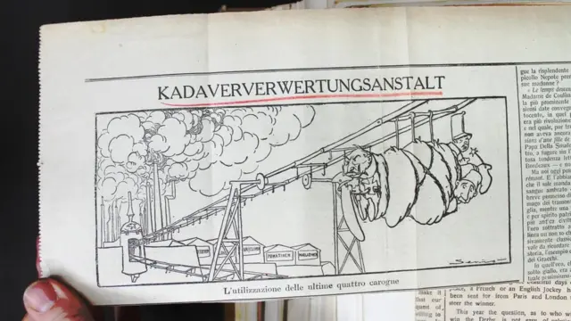 Рисунок в газете