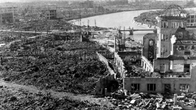 原子彈爆炸後的廣島