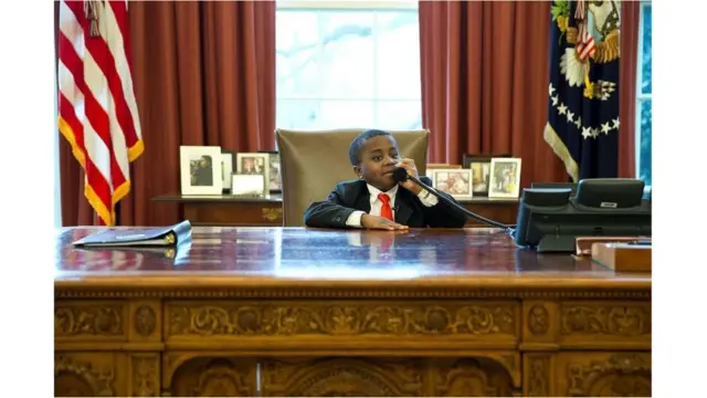 صور غير مألوفة في البيت الأبيض