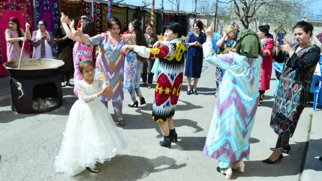 جشن رسمی نوروز در تاجیکستان