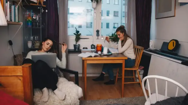 devojke, učenje, soba