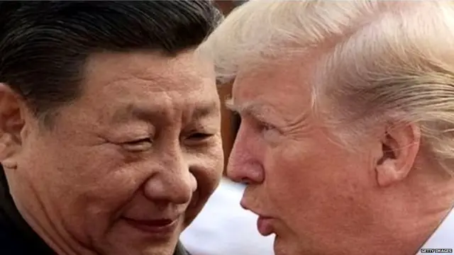 डोनल्ड ट्रंप, शी जिनपिंग