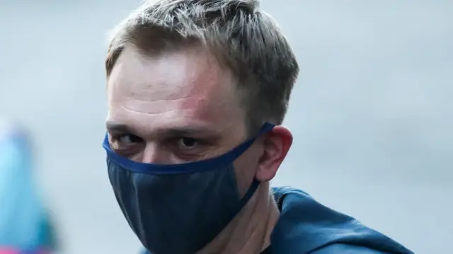 Иван Голунов на заседании суда по делу Ивана Сафронова 7 июля 2020 года