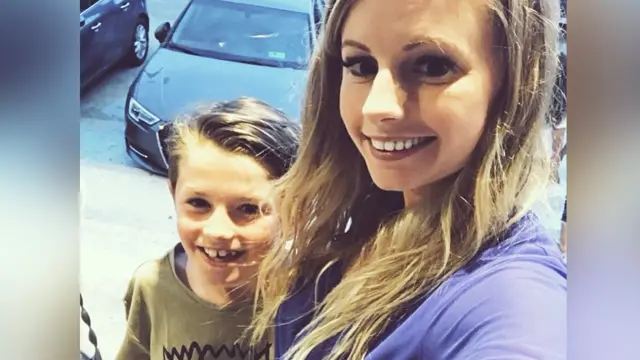 Ben Hedger and Lauren Smith