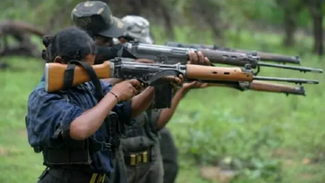 નક્સલવાદની પ્રતિકાત્મત તસવીર