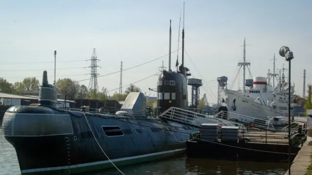 Barcos no portojogos a dinheiroKaliningrado.