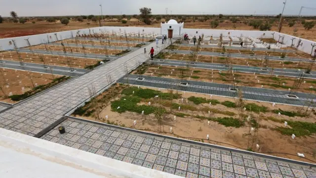 Кладбище для мигрантов в Тунисе