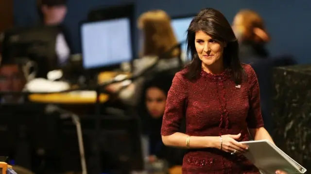 Duta Besar AS untuk PBB, Nikki Haley