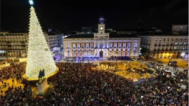 New year enta for Madrid
