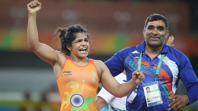 2016 ரியோ ஒலிம்பிக்கில் சாக்‌ஷி மாலிக் 