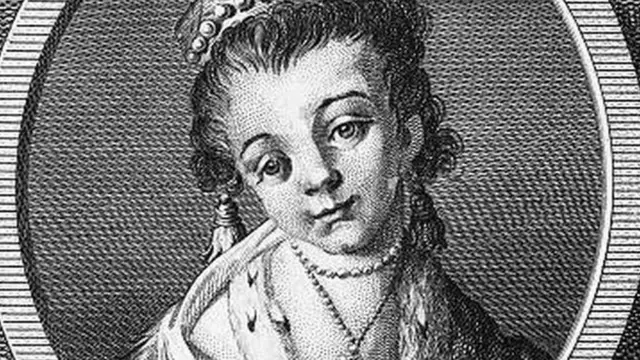 رسم لإيدوكسيا إيفدوكيا لوبوخينا زوجة بطرس الأولى