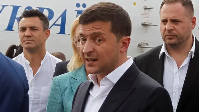 ইউক্রেনের প্রেসিডেন্ট জেলেনস্কি