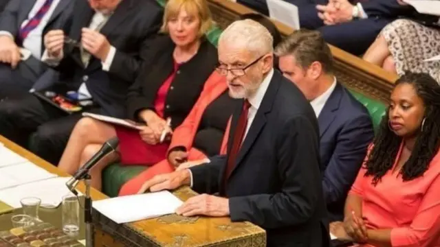 लेबर पार्टी के नेता जेरेमी कोर्बिन