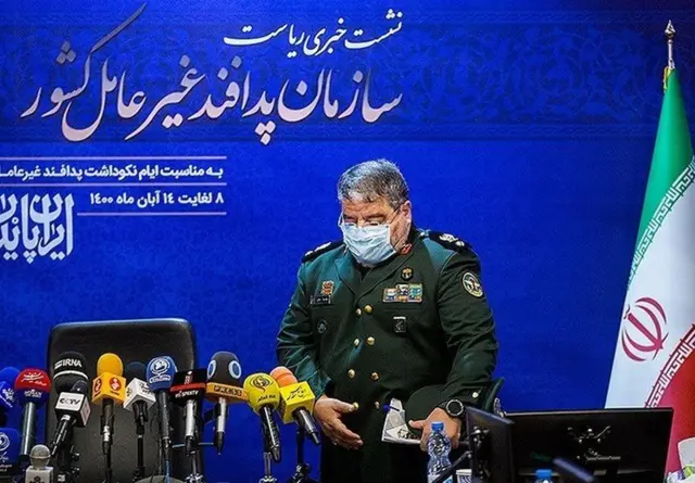 غلامرضا جلالی رئیس سازمان پدافند غیرعامل در همان روز حمله سایبری نشست مطبوعاتی داشت