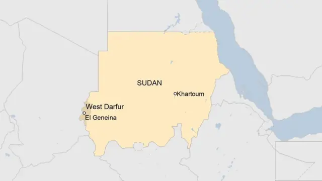 Ramani ya Darfur