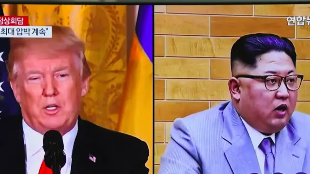 Trump na Kim Jong-un