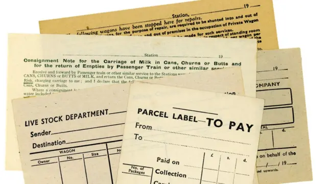 Старые железнодорожные билеты