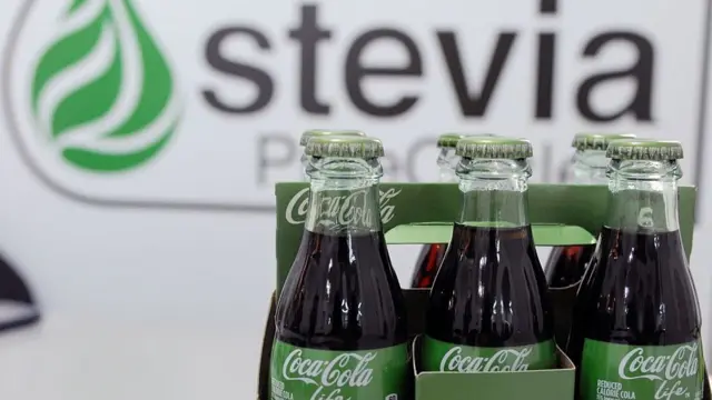 Coca-Cola adoçada com estévia