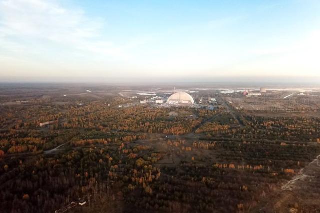 La planta nuclear de Chernobyl.
