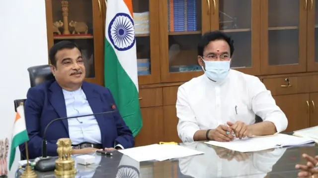 నితిన్ గడ్కరీతో కిషన్ రెడ్డి