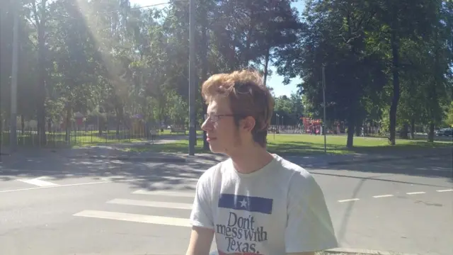 Студент МГУ Дмитрий Петелин