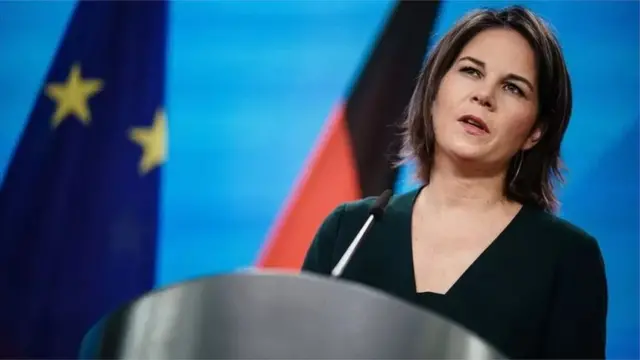جرمنی کی وزیر خارجہ اینالینا بیئرباک
