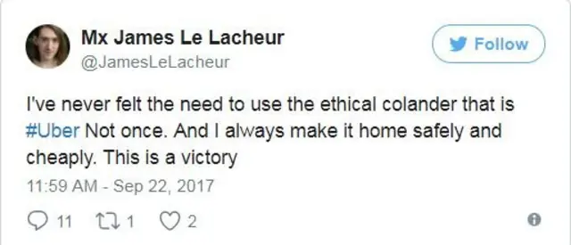 Dis decision na victory, i never even use am once.