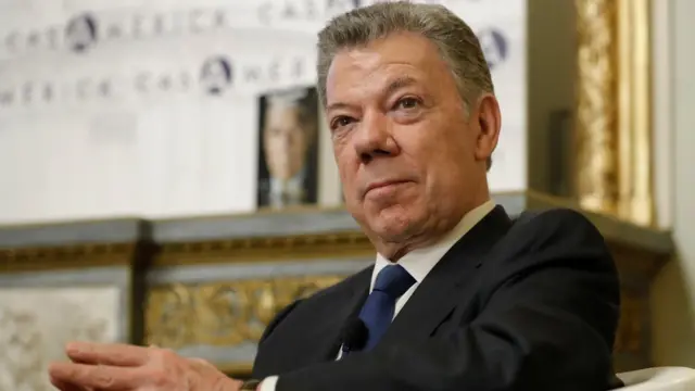 Juan Manuel Santos, ex-presidente da Colômbia