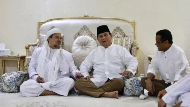 Rizieq Shihab dan Prabowo Subianto