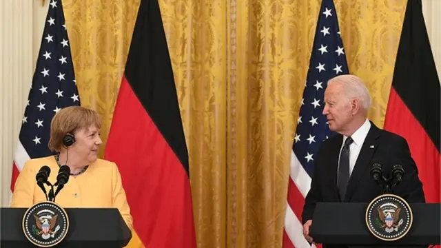 Меркель і Байден