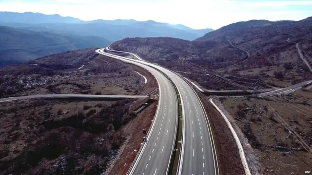 मोंटेनेग्रो का हाइवे