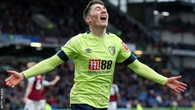 Mshambuliaji wa Liverpool na Wales Harry Wilson.
